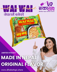 Wai Wai Noodles – Made in Nepal 🇳🇵 (Very Limited Stock in USA!) Dhaka Topi USA