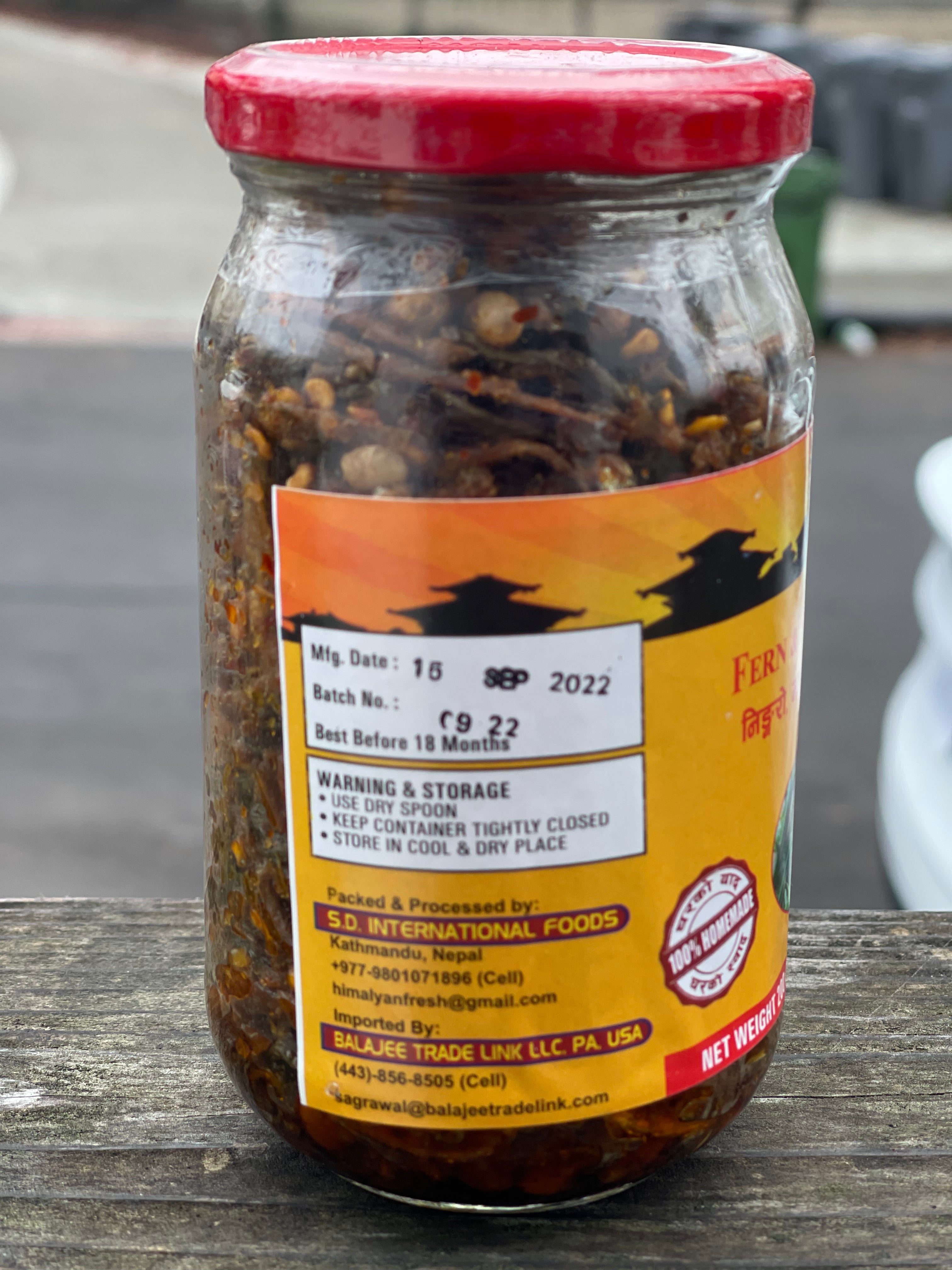 Niuro Pickle | Niuro, Fish & Soyabean Achar | New Item - Dhaka Topi USA